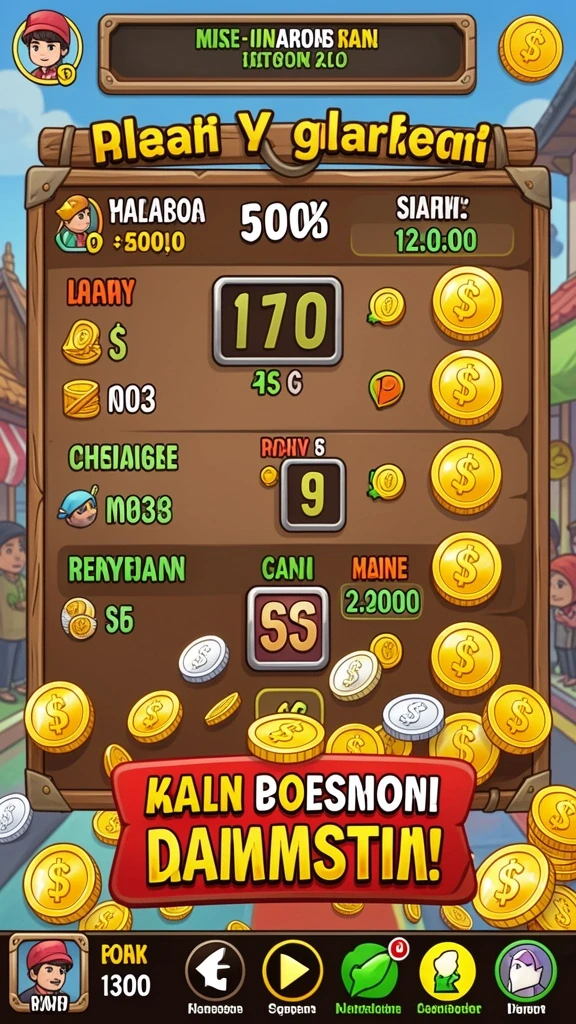 Berbagai tema permainan slot yang beragam dan seru.