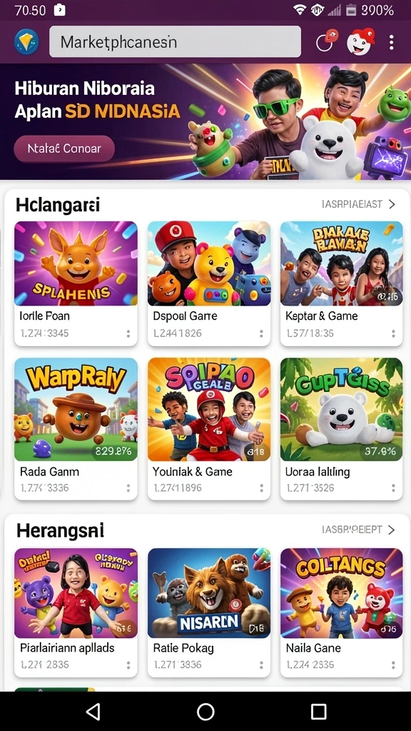 Beragam konten film dan serial untuk ditonton.