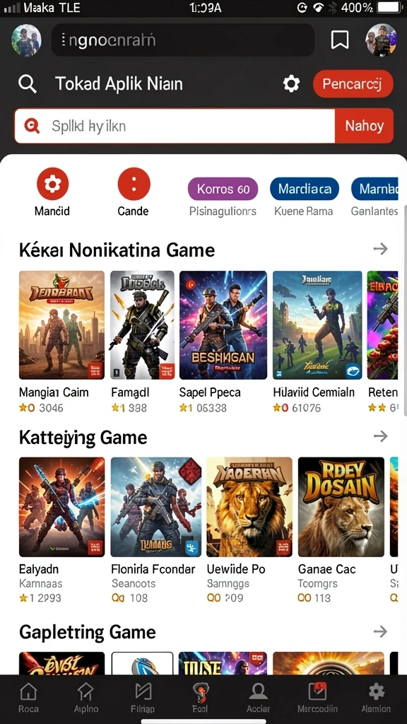 Tampilan grafis yang memukau dan menarik.