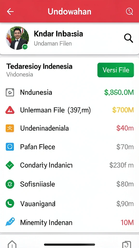 Berbagai karakter unik yang dapat dipilih.