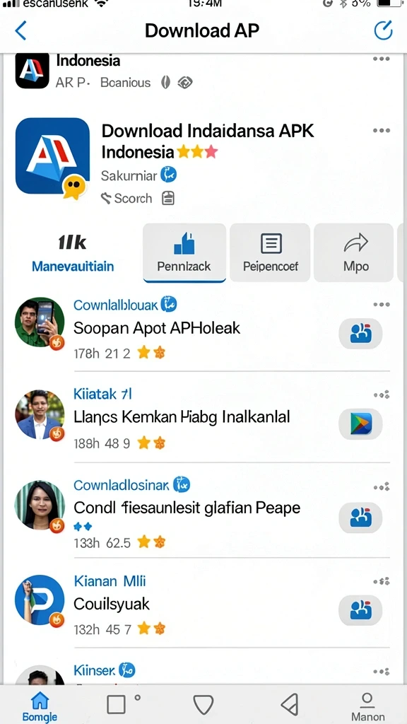 Tampilan antarmuka yang intuitif dan menarik.