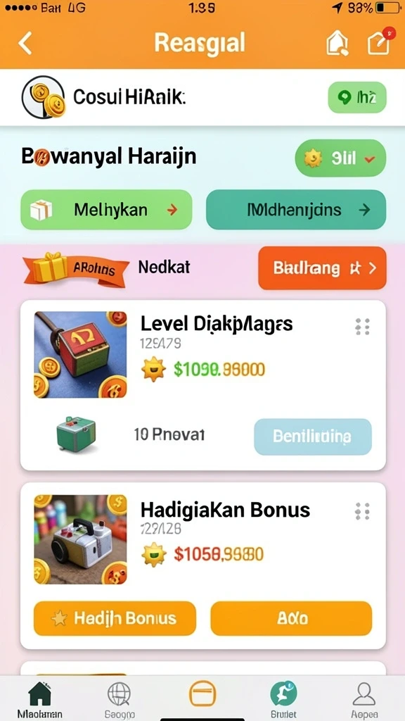 Tema slot yang beragam dan penuh warna.
