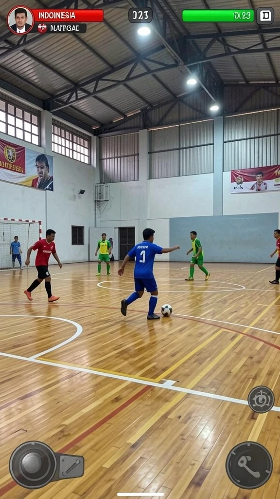 Gulungan permainan yang memukau dan interaktif.