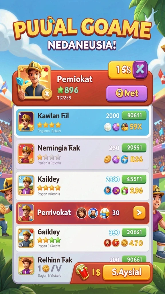 Antarmuka pengguna yang ramah dan menarik.