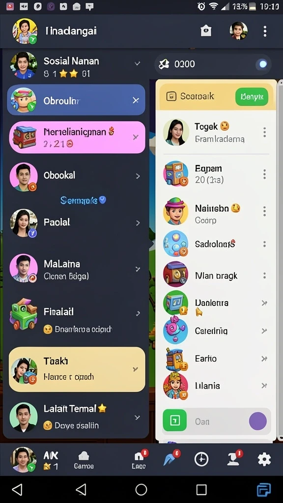 Komunitas aktif yang mendukung pengalaman bermain.
