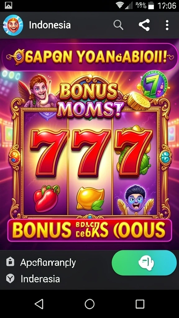 Menampilkan fitur bonus yang menguntungkan dan menegangkan.