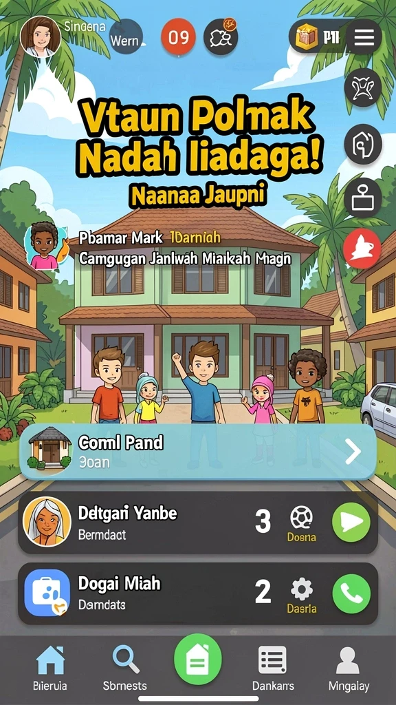 Tampilan antarmuka BOSKU777 yang menarik dan user-friendly.