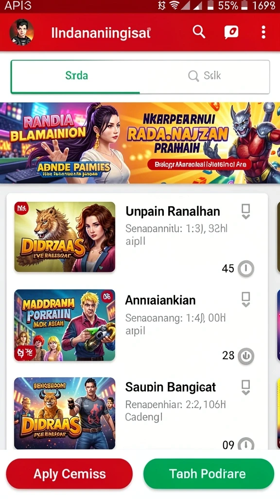 Nikmati berbagai tema slot dengan fitur bonus menarik.