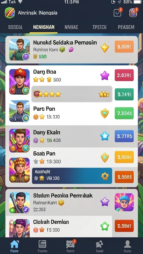 Tampilan antarmuka yang menarik dan mudah digunakan.