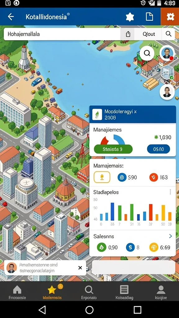 Tampilan antarmuka yang menarik dan user-friendly.
