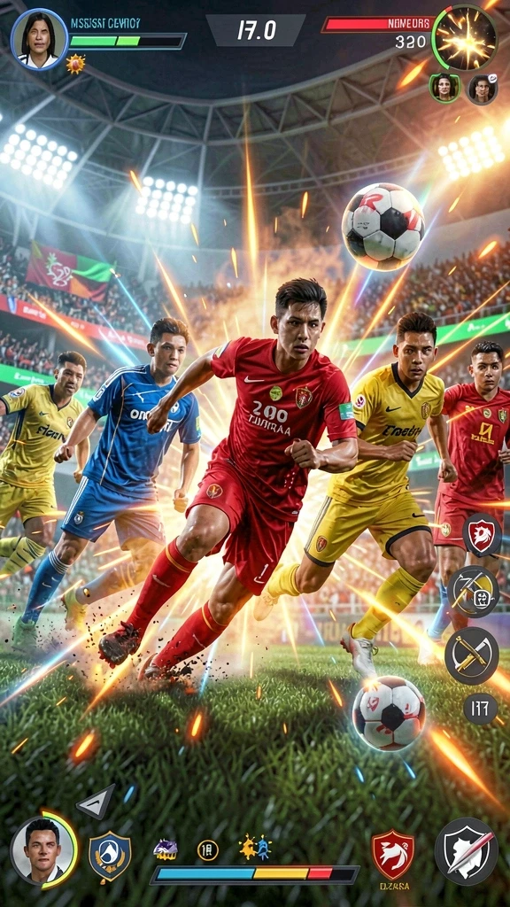 Grafis yang memukau menambah keseruan bermain.
