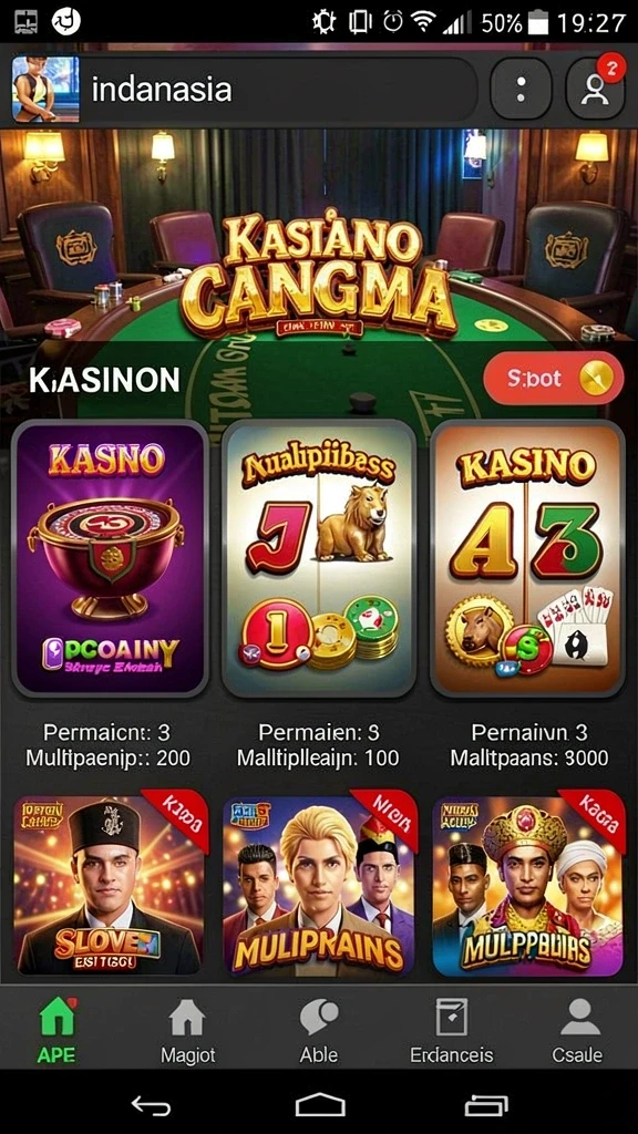 Beragam tema permainan slot yang menarik dan seru.