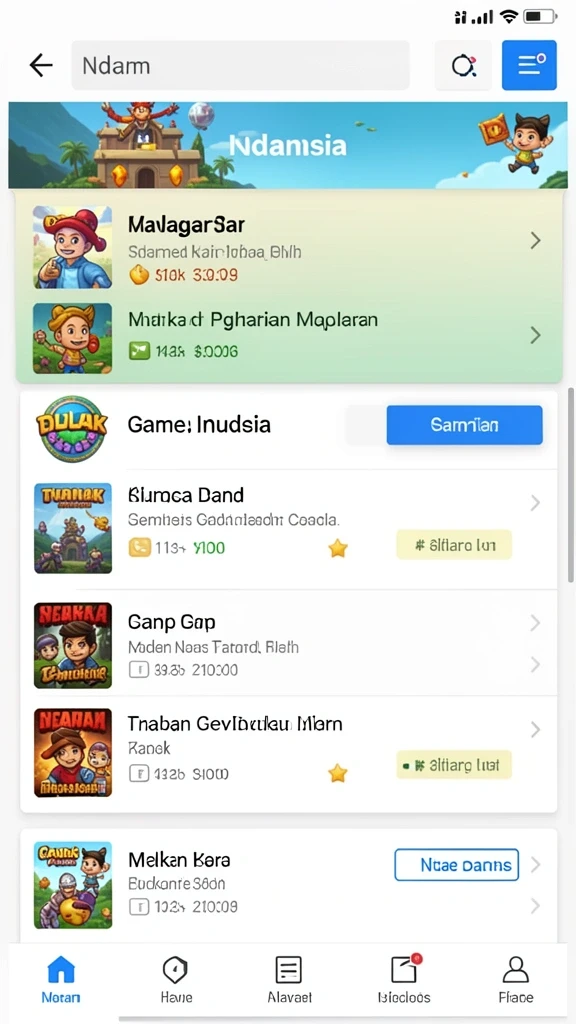Grafik memukau dalam tema petualangan terbaru.