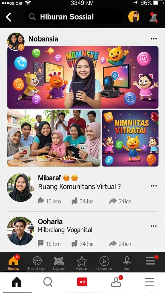 Grafis menarik yang memanjakan mata saat bermain.