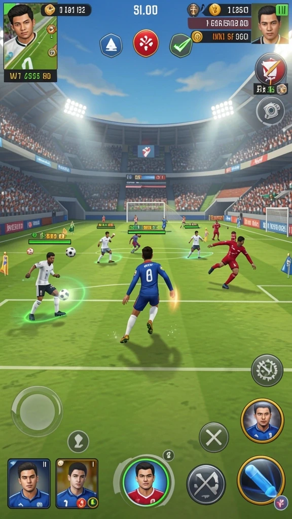 Screenshot menampilkan antarmuka permainan yang menarik.