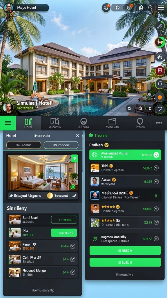 Beragam mesin slot yang tersedia.