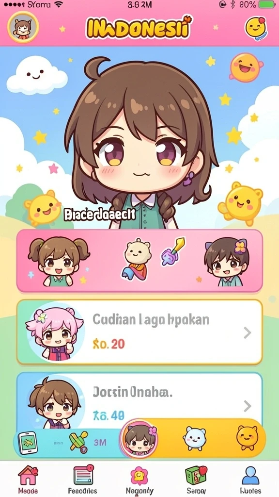 Tampilan antarmuka yang menarik dan mudah digunakan.