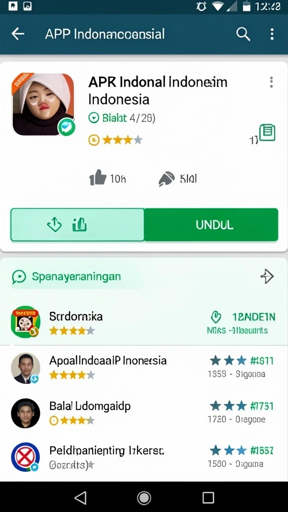 Tampilan awal IDNSCORE yang menarik dan penuh warna.