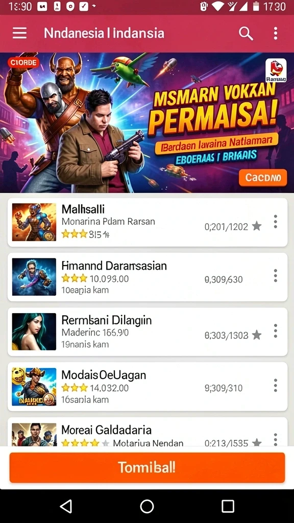 Tampilan grafis yang menawan dan menarik.