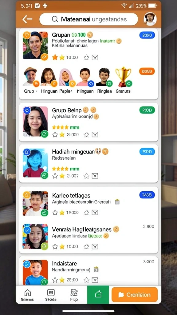 Fitur bonus harian yang menarik untuk dimainkan.