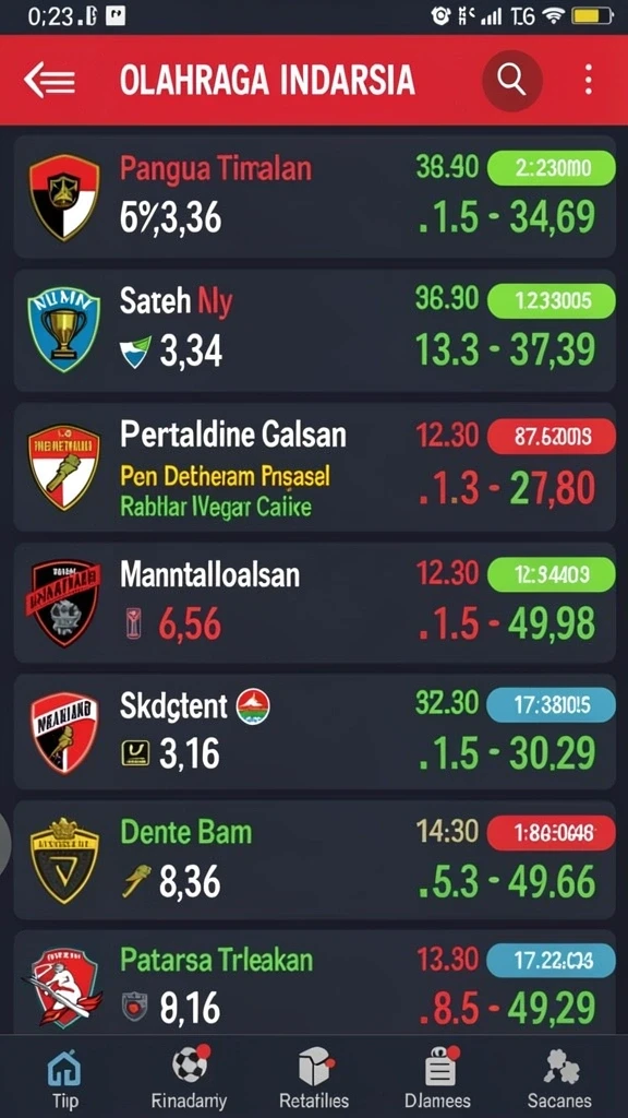 Berbagai pilihan tema slot yang seru.
