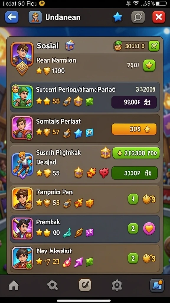 Bermain berbagai permainan slot yang seru.