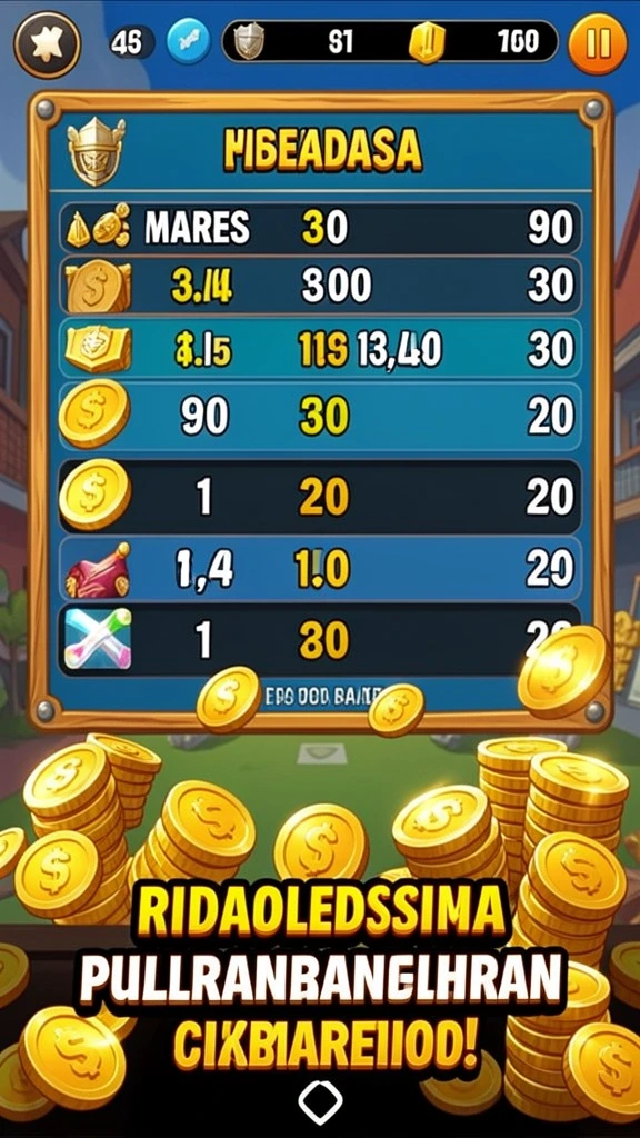 Sistem reward yang memberikan bonus menarik untuk pemain.