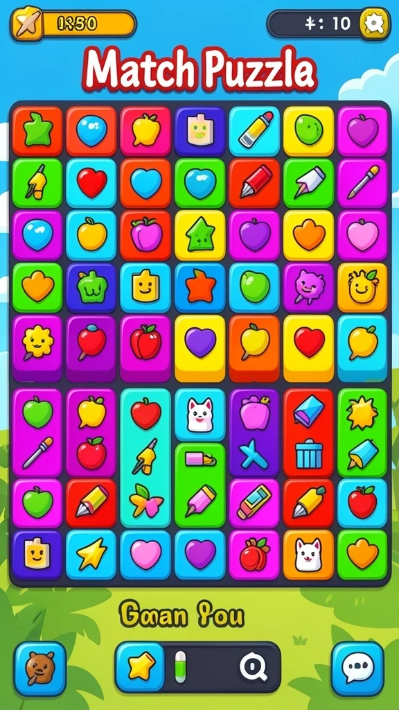Berbagai tema permainan yang menyenangkan dan bervariasi.