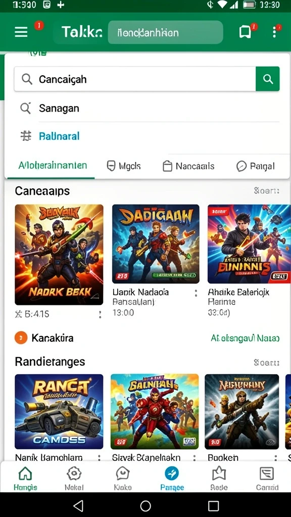 Tampilan antarmuka yang menarik dan mudah digunakan.