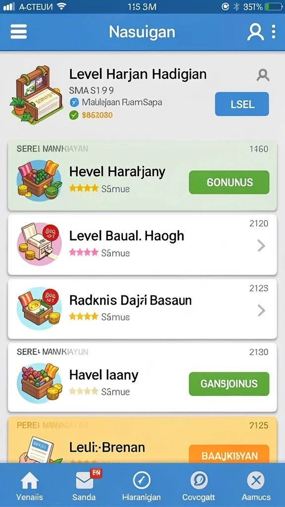 Tampilan antarmuka yang mudah digunakan.