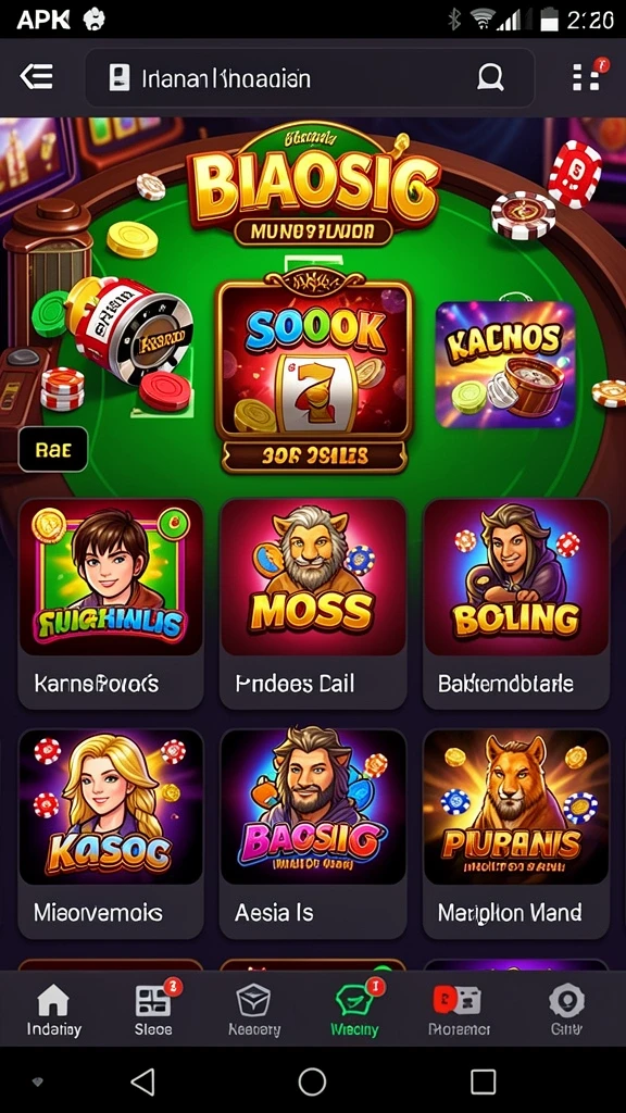 Beragam tema slot yang menarik.