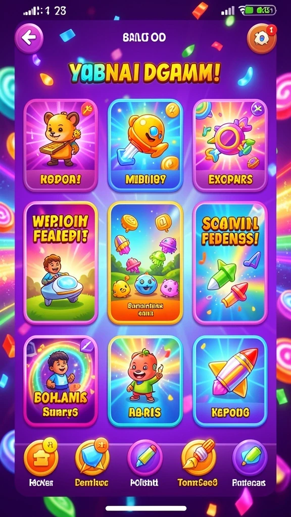 Beragam tema menarik dengan efek visual yang memukau.