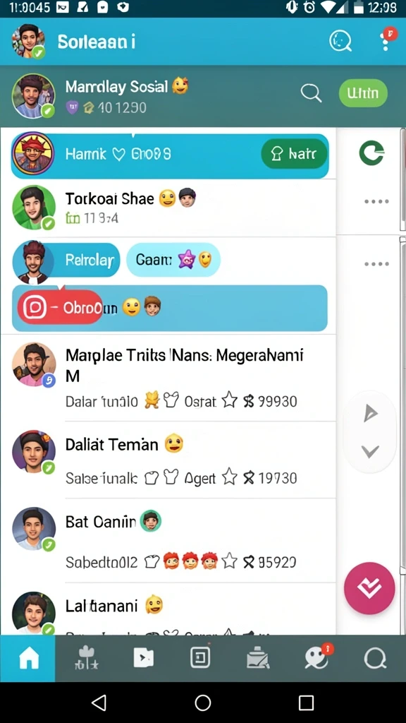 Tampilan antarmuka yang menarik dan user-friendly.