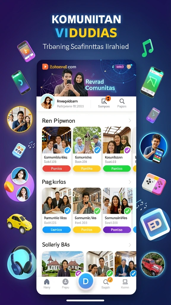 Tampilan antarmuka yang menarik dan mudah dinavigasi.