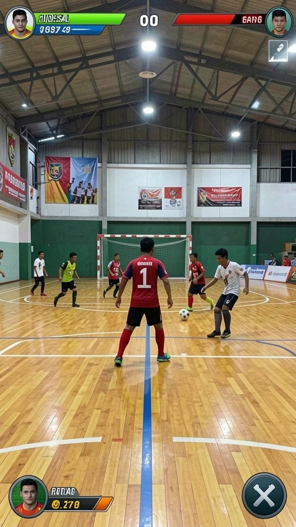 Karakter unik masing-masing pemain yang bisa dipilih.