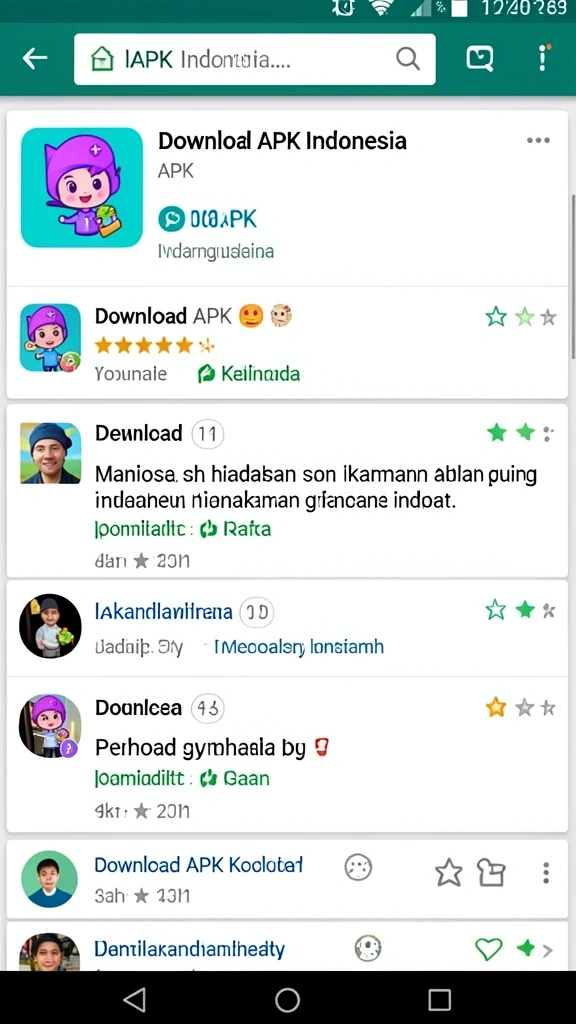 Tampilan awal yang menarik dan mudah dinavigasi.