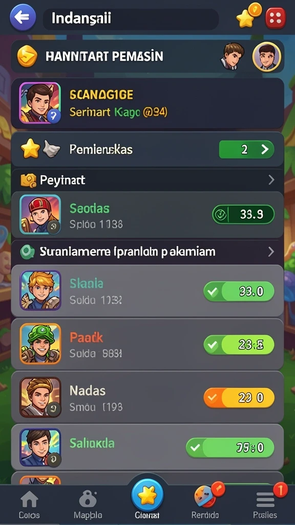 Screenshot menampilkan tampilan antarmuka yang menarik.